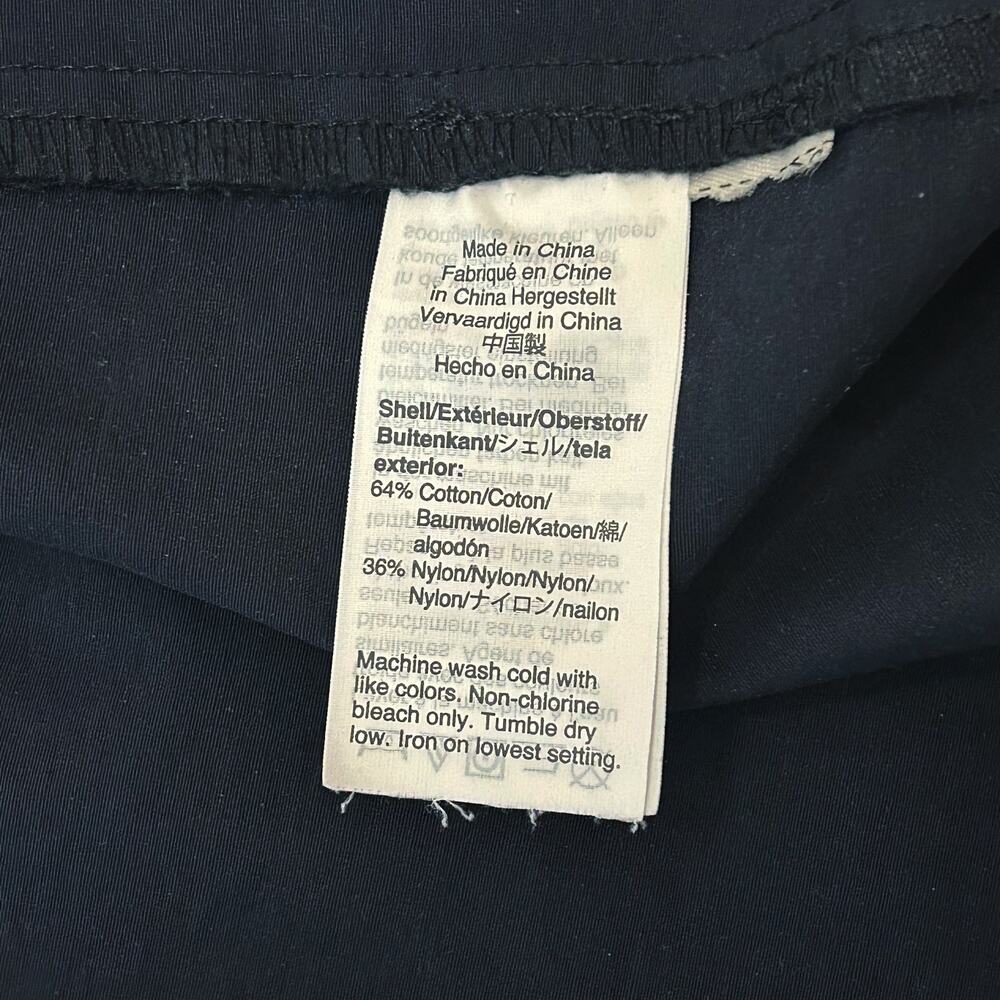 J Crew Perfect lightweight jacket hooded navy XS - Picture 8 of 12
